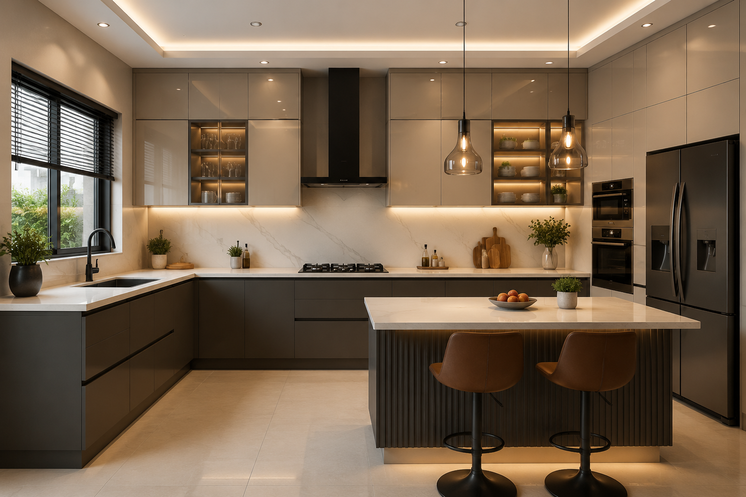 Kitchen after
